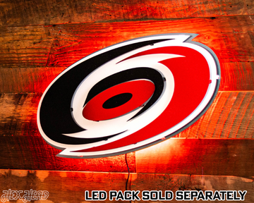 Carolina Hurricanes NHL 3D Vintage Metal Wall Art