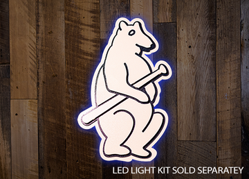 CLOSE OUT -- Chicago Cubs Retro "1914" 3D Vintage Metal Wall Art