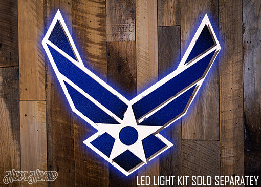 United States Air Force Symbol 3D Metal Wall Art