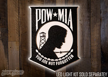 Load image into Gallery viewer, POW MIA &quot;Never Forgotten&quot; 3D Vintage Metal Wall Art
