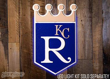 Kansas City Royals "1971" 3D Vintage Metal Wall Art