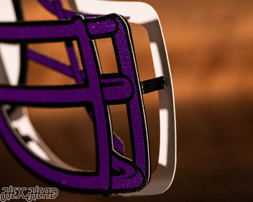 LSU Tigers BLITZ COLLECTION - 8 LAYER 3D Metal Wall Art