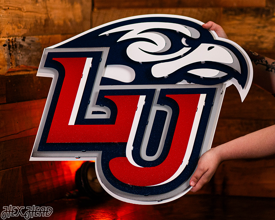 Liberty University 3D Metal Wall Art
