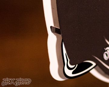 Tampa Bay Buccaneers BLITZ Collection - 8 Layer Tampa Bay Buccaneers Helmet 3D Vintage Metal Wall Art