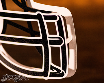 Tampa Bay Buccaneers BLITZ Collection - 8 Layer Tampa Bay Buccaneers Helmet 3D Vintage Metal Wall Art