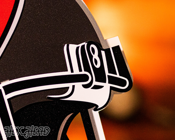 Tampa Bay Buccaneers BLITZ Collection - 8 Layer Tampa Bay Buccaneers Helmet 3D Vintage Metal Wall Art