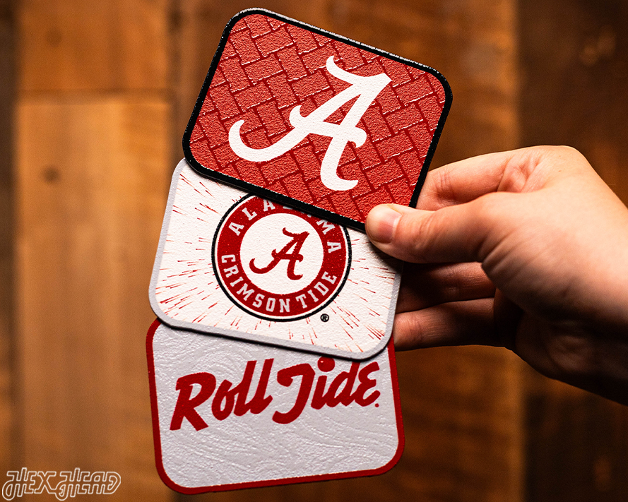 Alabama Crimson Tide - SET of 3 Magnets