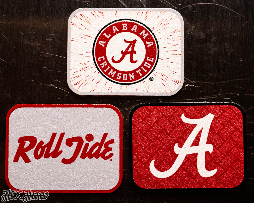 Alabama Crimson Tide - SET of 3 Magnets