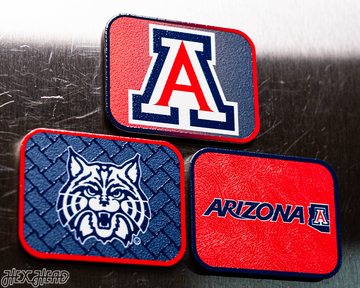Arizona Wildcats - SET of 3 Magnets