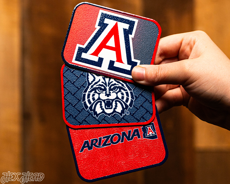 Arizona Wildcats - SET of 3 Magnets