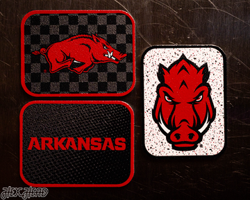 Arkansas Razorbacks - SET of 3 Magnets