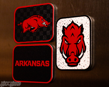 Arkansas Razorbacks - SET of 3 Magnets