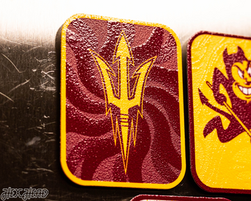 Arizona State Sun Devils - SET of 3 Magnets
