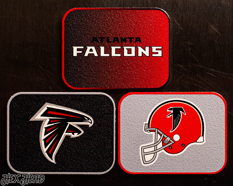 Atlanta Falcons - SET of 3 Magnets