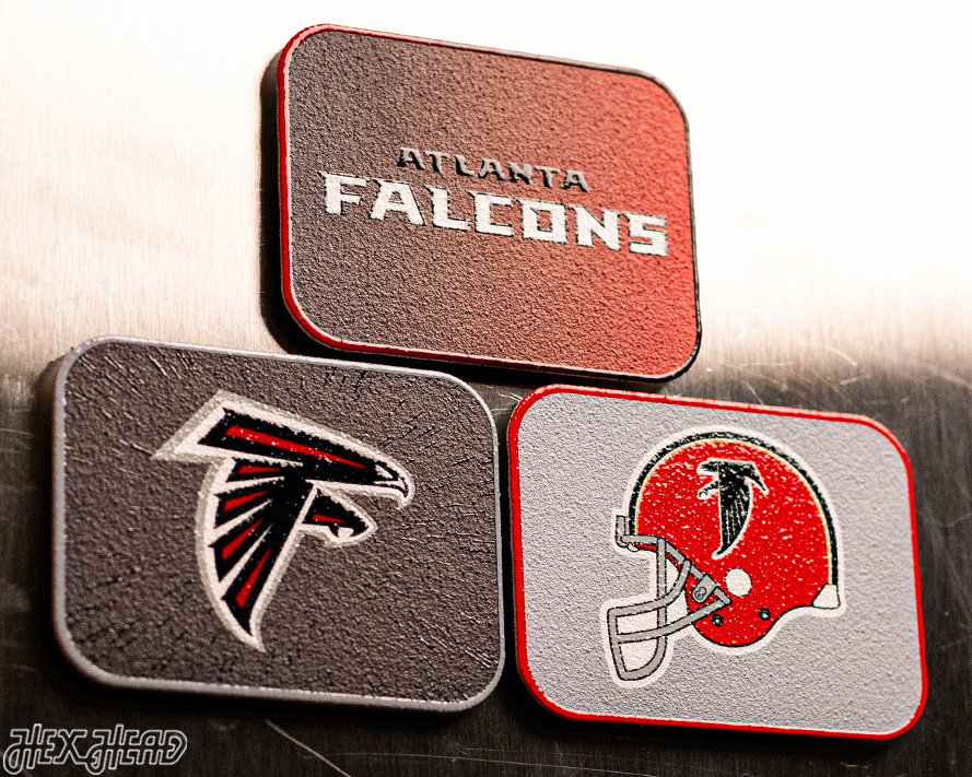 Atlanta Falcons - SET of 3 Magnets