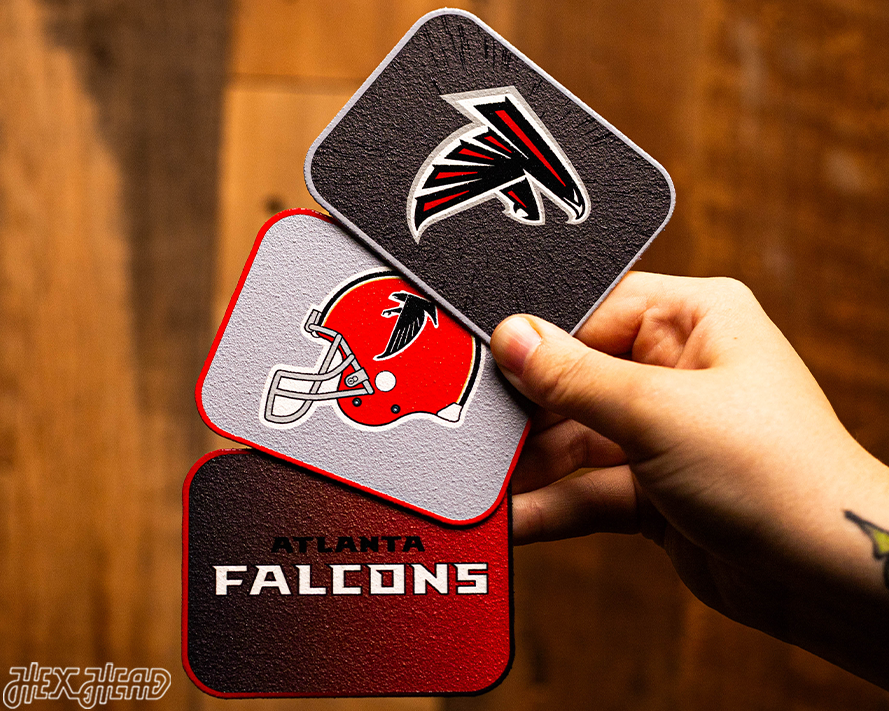 Atlanta Falcons - SET of 3 Magnets