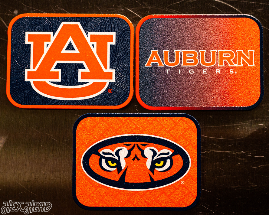 Auburn Tigers - SET of 3 Magnets