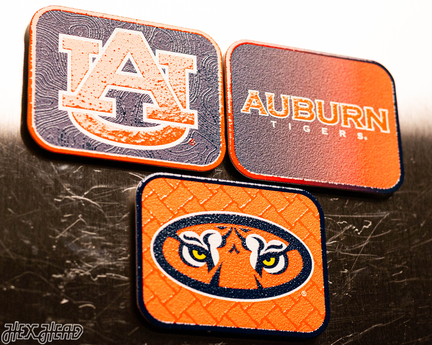 Auburn Tigers - SET of 3 Magnets