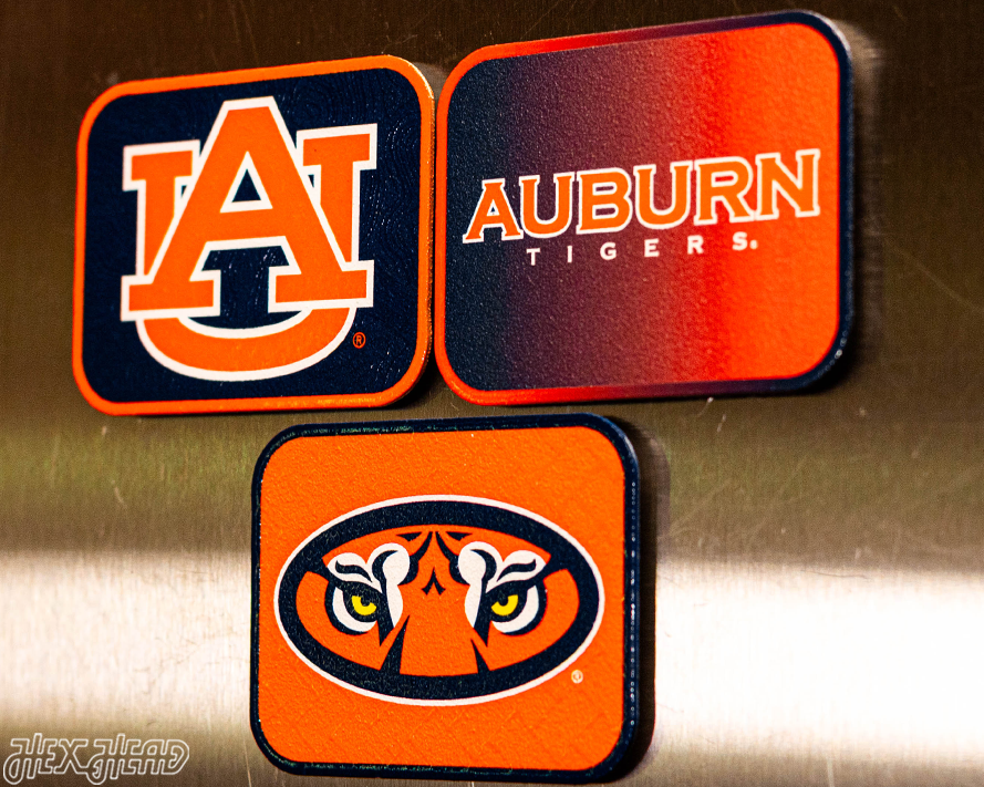 Auburn Tigers - SET of 3 Magnets