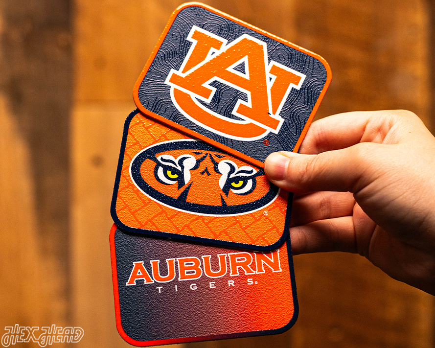 Auburn Tigers - SET of 3 Magnets