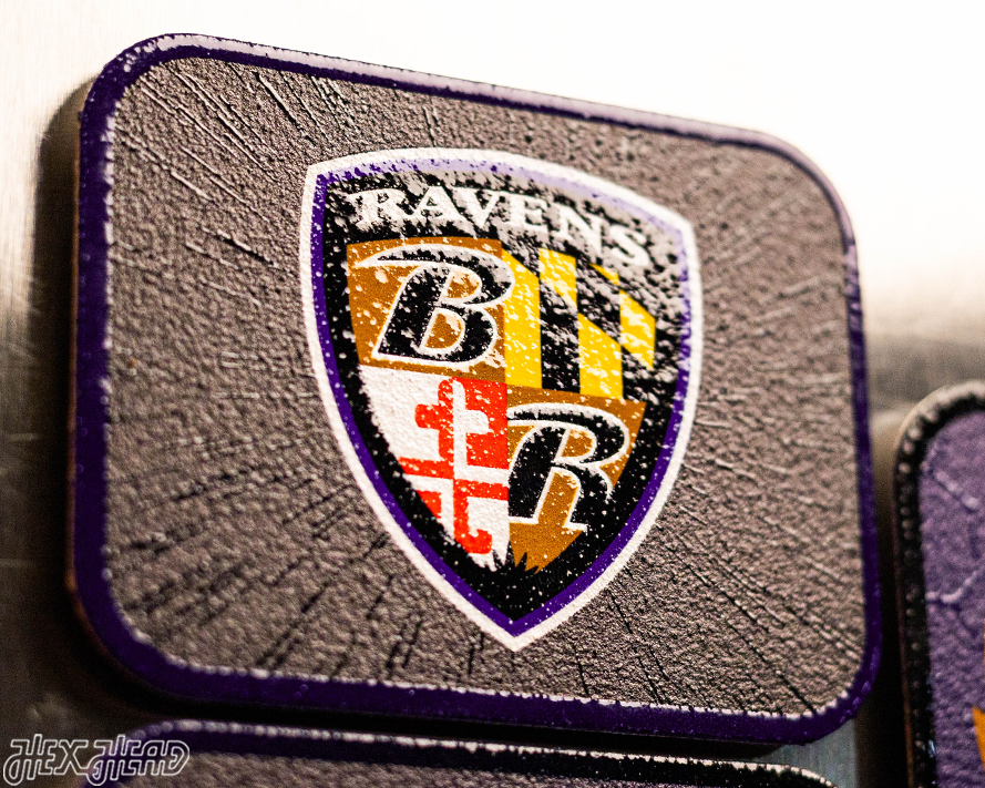 Baltimore Ravens - SET of 3 Magnets