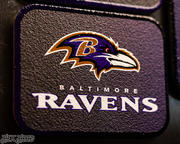 Baltimore Ravens - SET of 3 Magnets