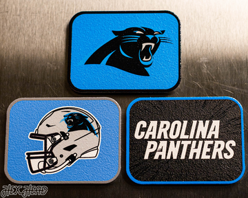 Carolina Panthers - SET of 3 Magnets