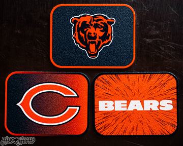 Chicago Bears - SET of 3 Magnets