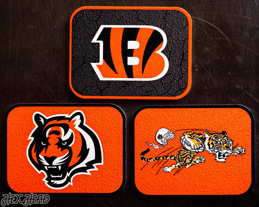 Cincinnati Bengals - SET of 3 Magnets