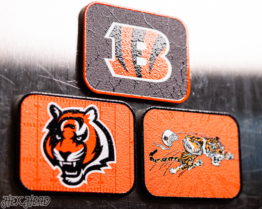 Cincinnati Bengals - SET of 3 Magnets