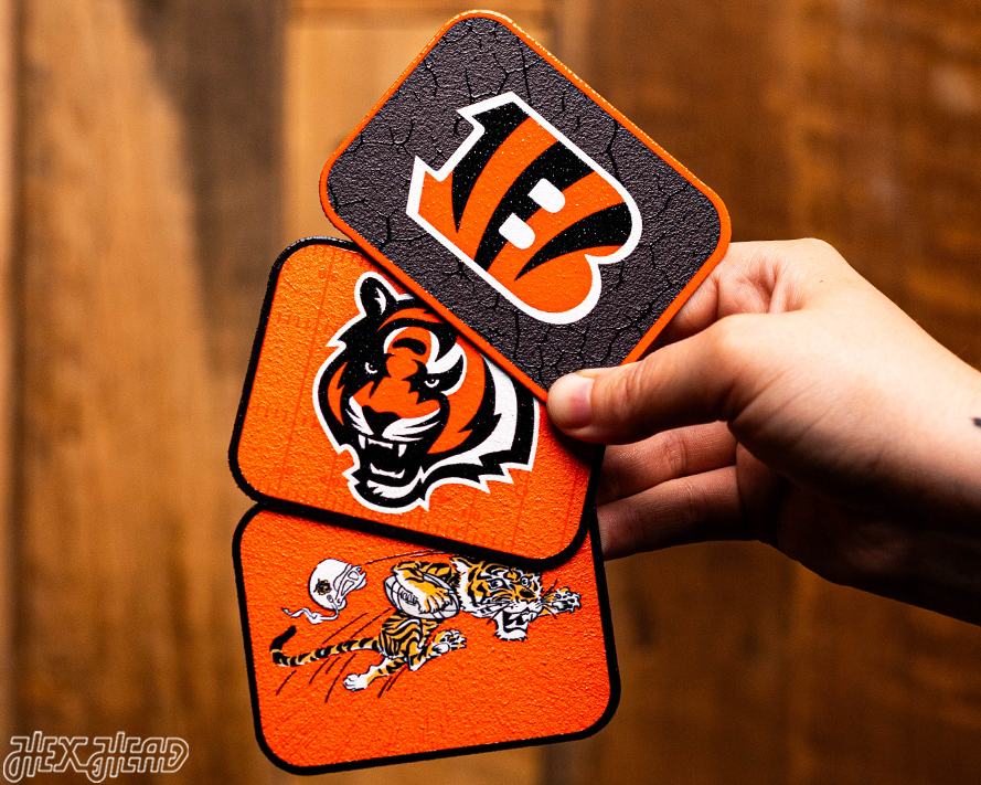 Cincinnati Bengals - SET of 3 Magnets
