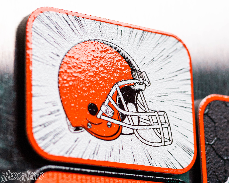 Cleveland Browns - SET of 3 Magnets