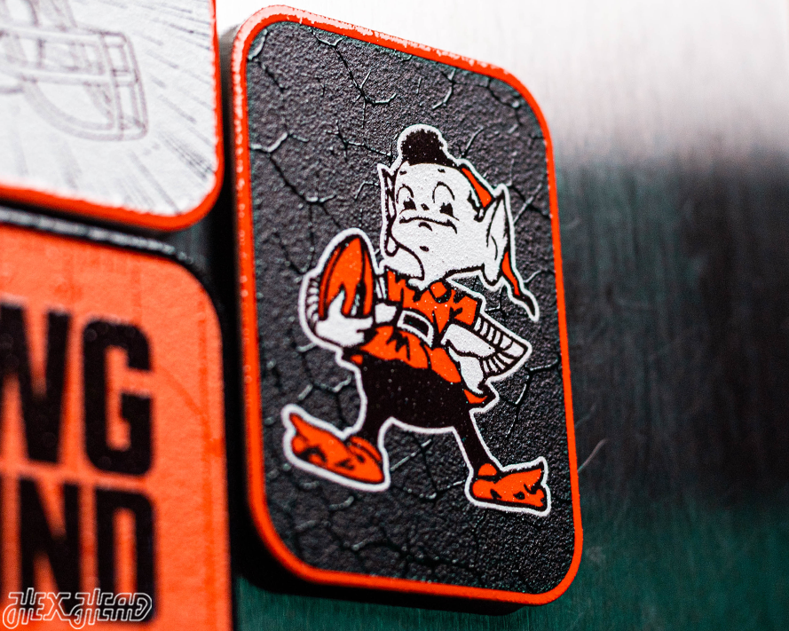 Cleveland Browns - SET of 3 Magnets