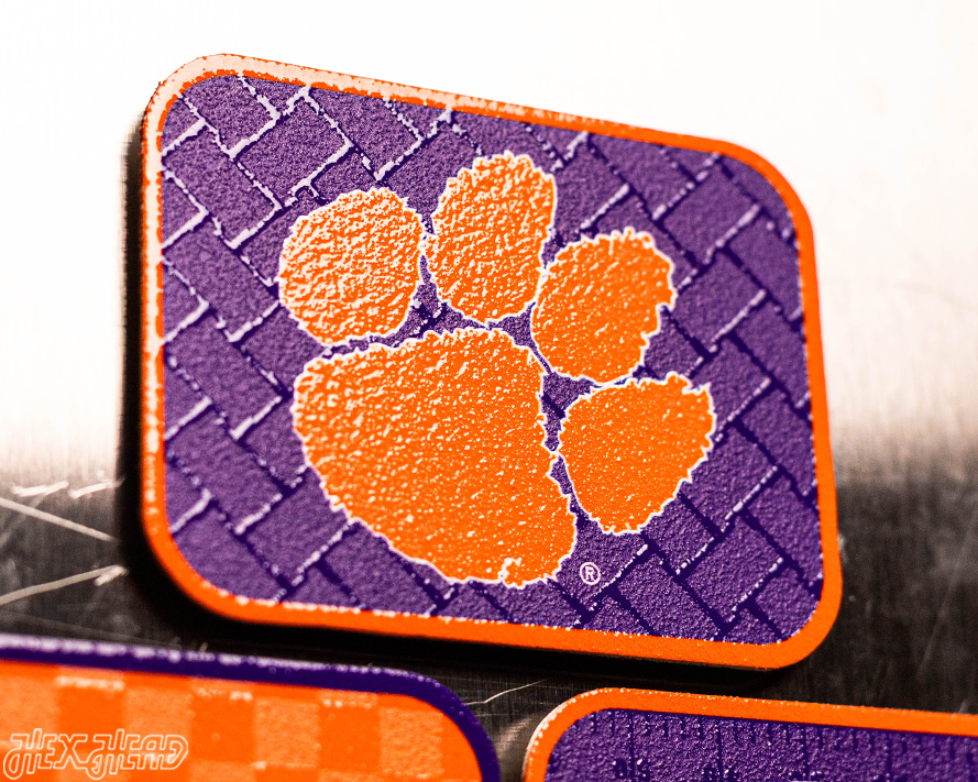 Clemson Tigers - SET of 3 Magnets