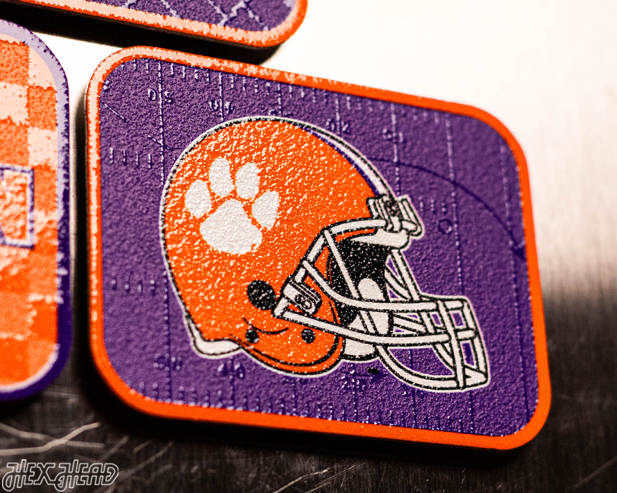 Clemson Tigers - SET of 3 Magnets
