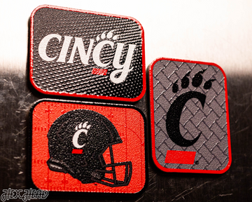 Cincinnati Bearcats - SET of 3 Magnets