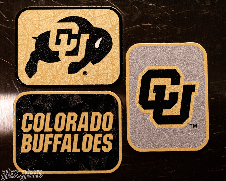 Colorado Buffaloes - SET of 3 Magnets