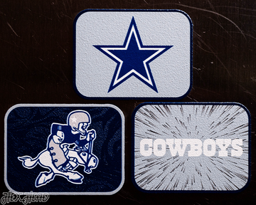 Dallas Cowboys - SET of 3 Magnets