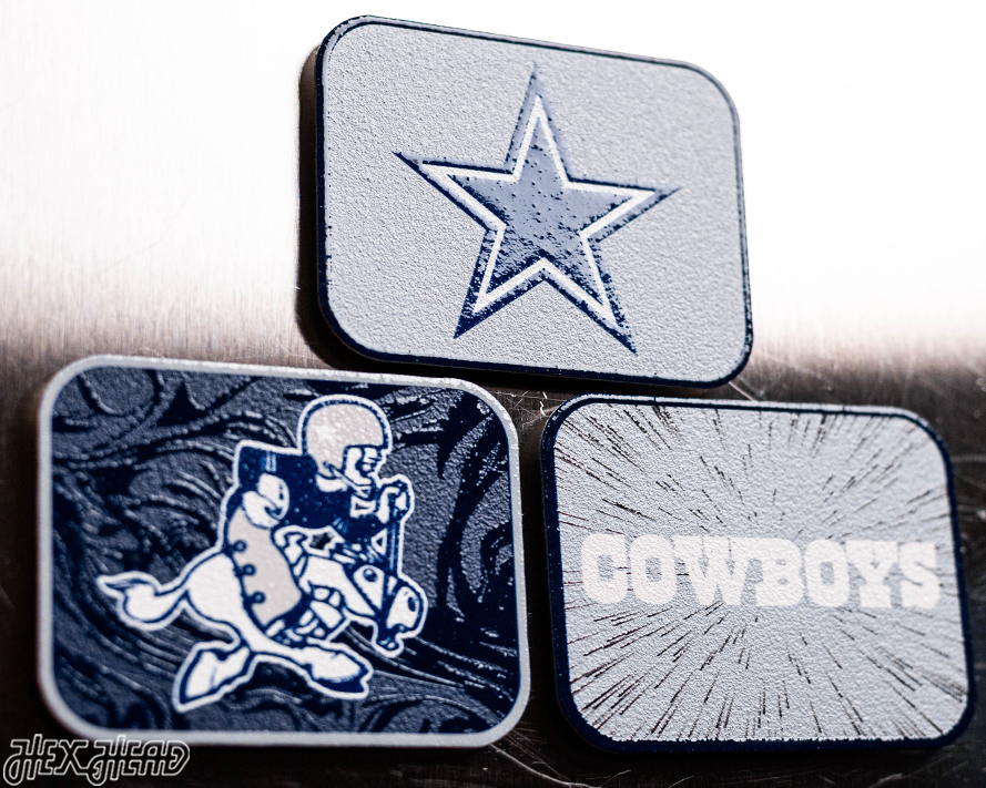 Dallas Cowboys - SET of 3 Magnets