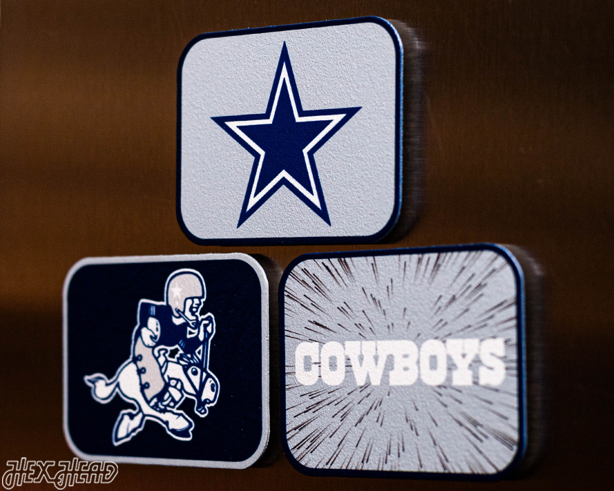 Dallas Cowboys - SET of 3 Magnets