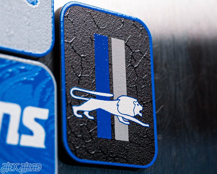Detroit Lions - SET of 3 Magnets