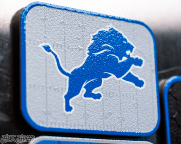 Detroit Lions - SET of 3 Magnets