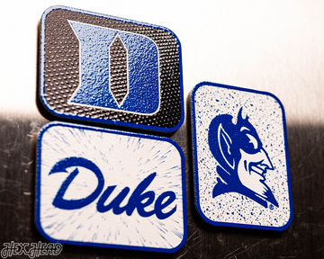 Duke Blue Devils - SET of 3 Magnets