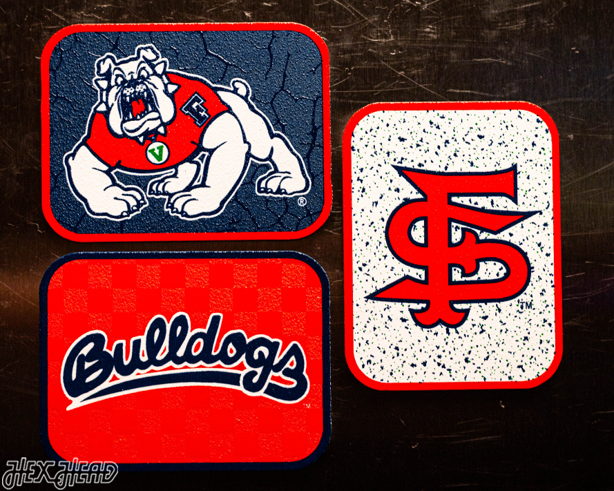 Fresno State Bulldogs - SET of 3 Magnets