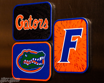 Florida Gators - SET of 3 Magnets