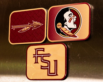 Florida State Seminoles - SET of 3 Magnets