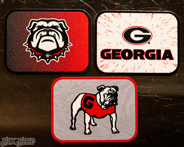 Georgia Bulldogs - SET of 3 Magnets