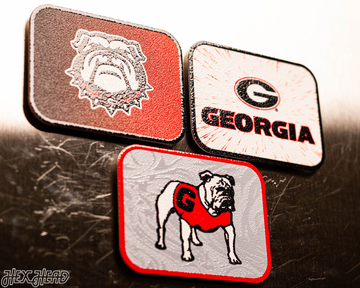 Georgia Bulldogs - SET of 3 Magnets