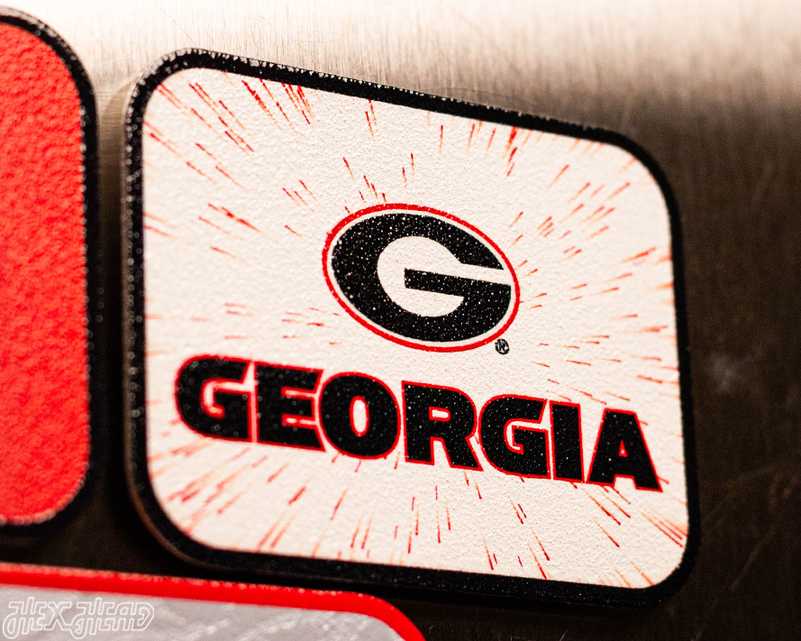 Georgia Bulldogs - SET of 3 Magnets