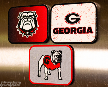 Georgia Bulldogs - SET of 3 Magnets